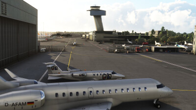 EDDN Nuremberg Airport - Microsoft Flight Simulator screenshot