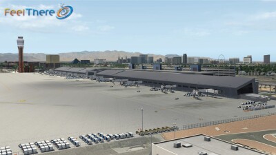 KLAS Las Vegas Airport - X-Plane 11 screenshot