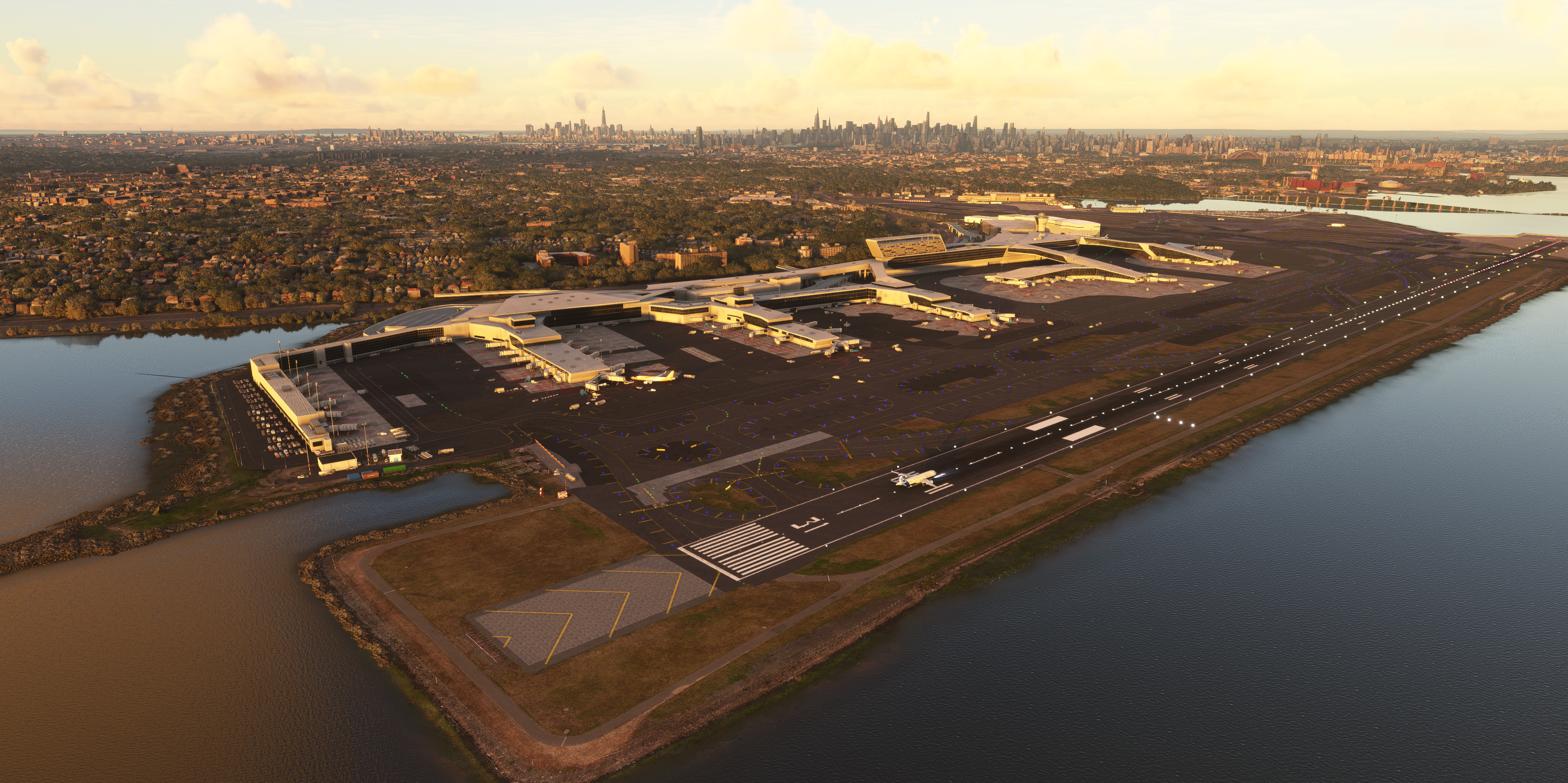 KLGA LaGuardia International Airport - Microsoft Flight Simulator [FeelThere]
