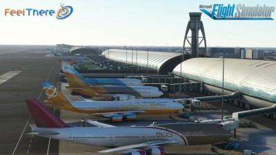 OMDB Dubai International Airport - Microsoft Flight Simulator screenshot