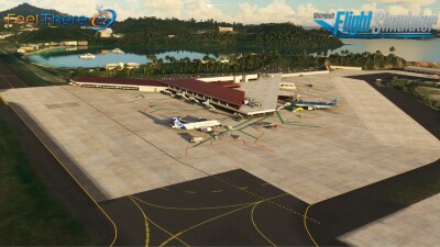 TIST Cyril E. King Airport - Microsoft Flight Simulator screenshot