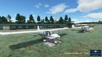 EGHP Popham Airfield - Microsoft Flight Simulator screenshot