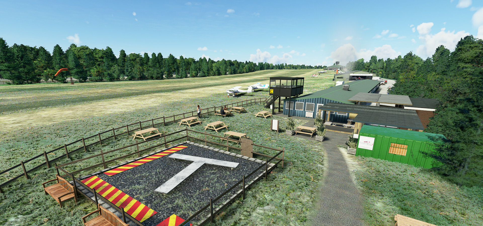 EGHP Popham Airfield - Microsoft Flight Simulator