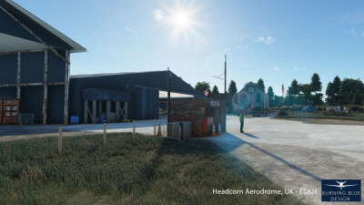 EGKH Headcorn Aerodrome - Microsoft Flight Simulator screenshot