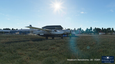 EGKH Headcorn Aerodrome - Microsoft Flight Simulator screenshot