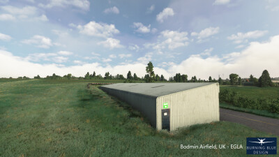 EGLA Bodmin Airfield - Microsoft Flight Simulator screenshot