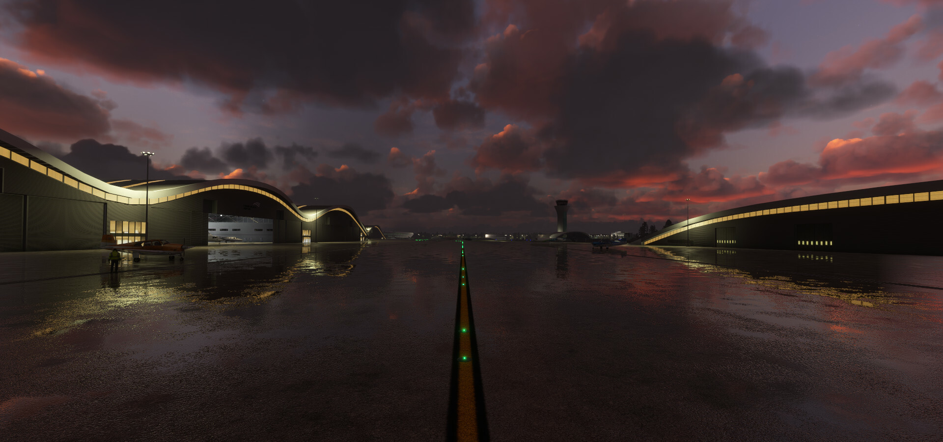 EGLF Farnborough Airport - Microsoft Flight Simulator