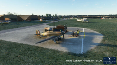 EGLM White Waltham Airfield - Microsoft Flight Simulator screenshot