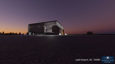 EGMD Lydd International Airport - Microsoft Flight Simulator screenshot