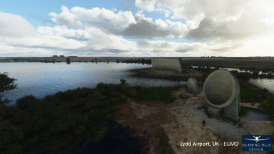 EGMD Lydd International Airport - Microsoft Flight Simulator screenshot