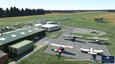 EGSL Andrewsfield Aerodrome - Microsoft Flight Simulator screenshot