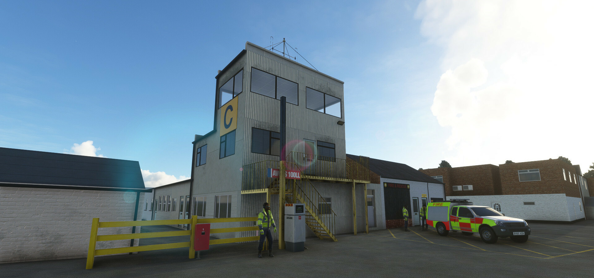 EGTF Fairoaks Airport - Microsoft Flight Simulator