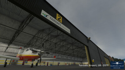 EGTF Fairoaks Airport - Microsoft Flight Simulator screenshot