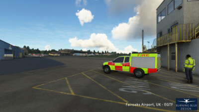 EGTF Fairoaks Airport - Microsoft Flight Simulator screenshot