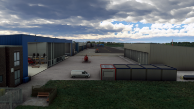 EDWE Emden Airport - Microsoft Flight Simulator screenshot