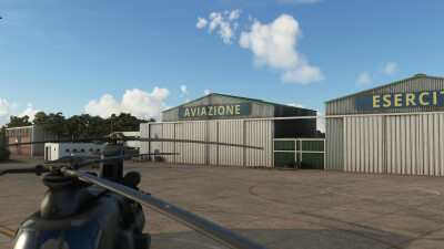 LIEE Cagliari Elmas Airport - Microsoft Flight Simulator screenshot