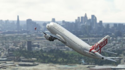 Fenix A320 Liveries Pack (Australia) - Microsoft Flight Simulator screenshot