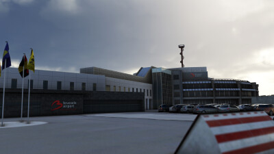 EBBR Brussels Airport - Microsoft Flight Simulator screenshot