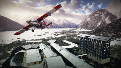 NZMC Mount Cook Airport - Microsoft Flight Simulator screenshot