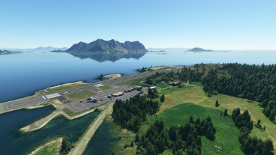 ENSH Svolvaer Airport - Microsoft Flight Simulator screenshot