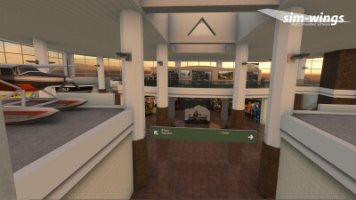 PANC Ted Stevens Anchorage International Airport - Microsoft Flight Simulator screenshot