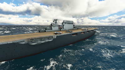 USS Lexington - Microsoft Flight Simulator screenshot