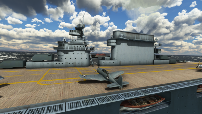 USS Lexington - Microsoft Flight Simulator screenshot