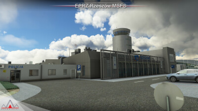 EPRZ Rzeszów-Jasionka Airport - Microsoft Flight Simulator screenshot