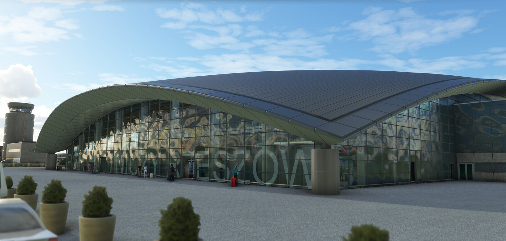 EPRZ Rzeszów-Jasionka Airport - Microsoft Flight Simulator