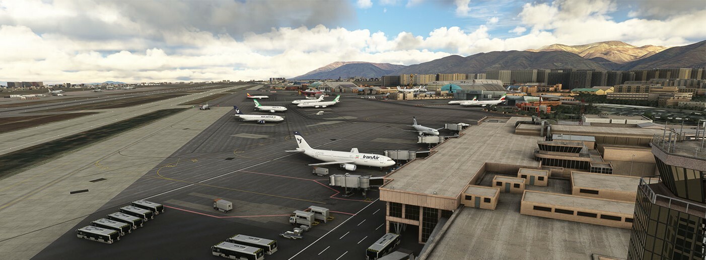 OIII Mehrabad International Airport - Microsoft Flight Simulator