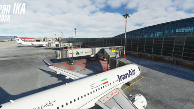 OIIE Tehran Imam Khomeini International Airport - Microsoft Flight Simulator screenshot