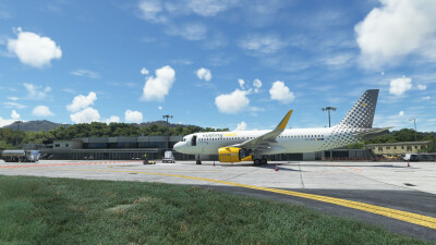 LESO San Sebastian Airport - Microsoft Flight Simulator screenshot