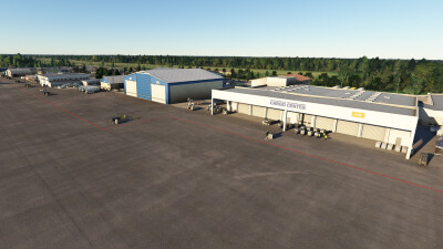 ESOE Örebro Airport - Microsoft Flight Simulator screenshot