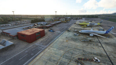 LIPK Forli Airport - Microsoft Flight Simulator screenshot
