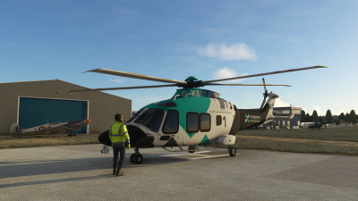 EGTO Rochester Airport - Microsoft Flight Simulator screenshot