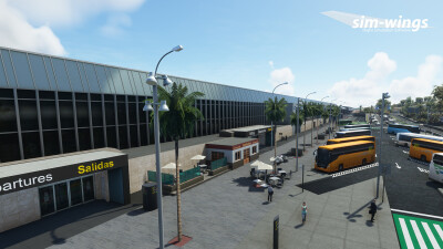 GCTS Tenerife South Airport - Microsoft Flight Simulator screenshot
