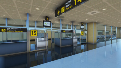 LEIB Ibiza Airport - Microsoft Flight Simulator screenshot
