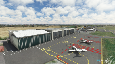 LIMP Parma Airport - Microsoft Flight Simulator screenshot