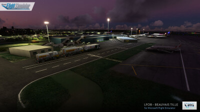 LFOB Beauvais–Tillé Airport - Microsoft Flight Simulator screenshot