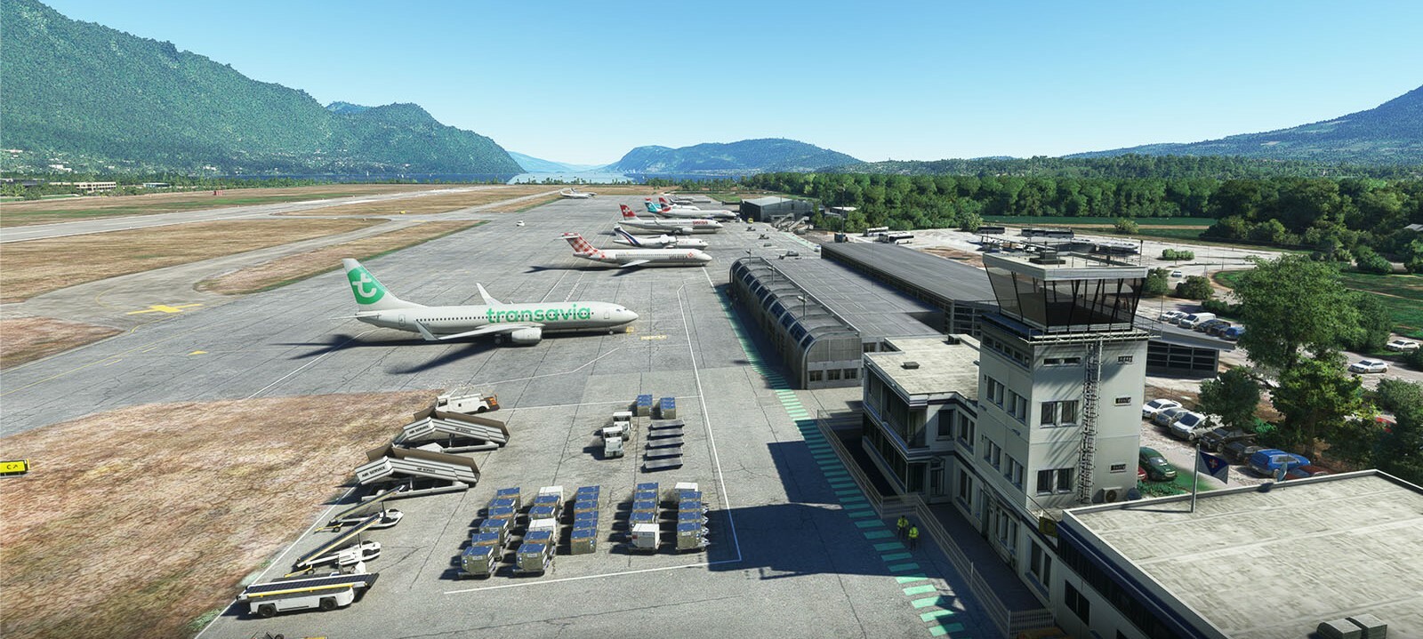 LFLB Chambery Aix-les-Bains Airport - Microsoft Flight Simulator