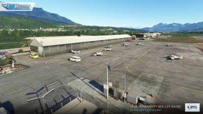 LFLB Chambery Aix-les-Bains Airport - Microsoft Flight Simulator screenshot